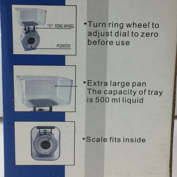 Kitchen Scale Food Analog Mechanical Portion Control Meal Measuring - Picture 5 of 11